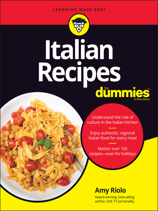 Cover image for Italian Recipes For Dummies